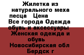 Жилетка из натурального меха песца › Цена ­ 18 000 - Все города Одежда, обувь и аксессуары » Женская одежда и обувь   . Новосибирская обл.,Бердск г.